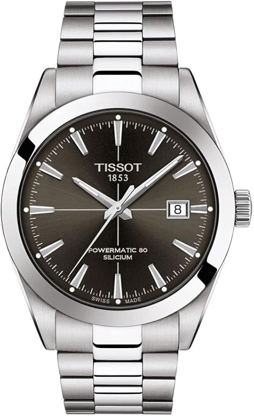TISSOT T-CLASSIC GENTLEMAN POWERMATIC 80 40MM IMPORT MEN WATCH T127.407.11.061.01