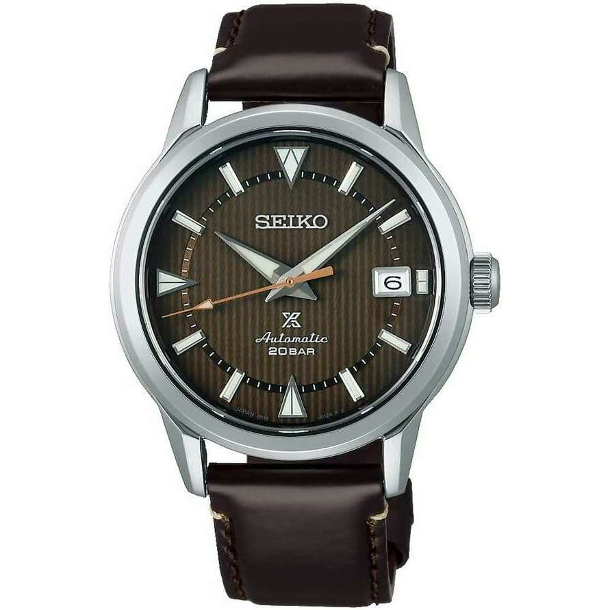 ROOK JAPAN:SEIKO PROSPEX 1959 ALPINIST MECHANICAL AUTOMATIC LEATHER STRAP BROWN MEN WATCH SBDC161,JDM Watch,Seiko Prospex