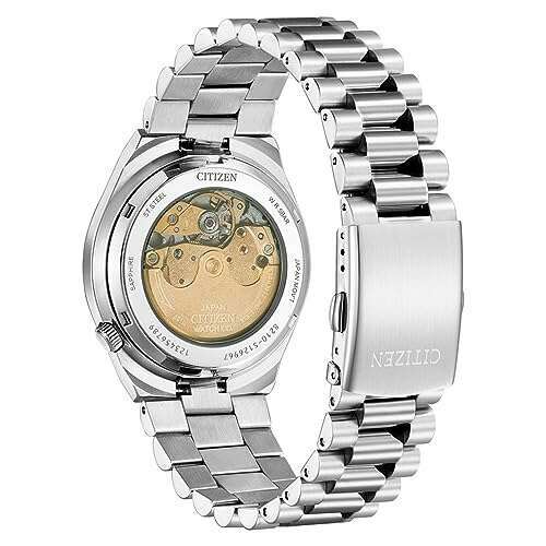 新品同様 CITIZEN シチズン TSUYOSA Mechanical ツヨサ メカニカル 腕時計 ウォッチ オートマチック NJ0150-81A シルバー メンズ レディース 古着 中古 USED CITIZEN TSUYOSA COLLECTION MECHANICAL AUTOMATIC SILVER & GREEN MEN