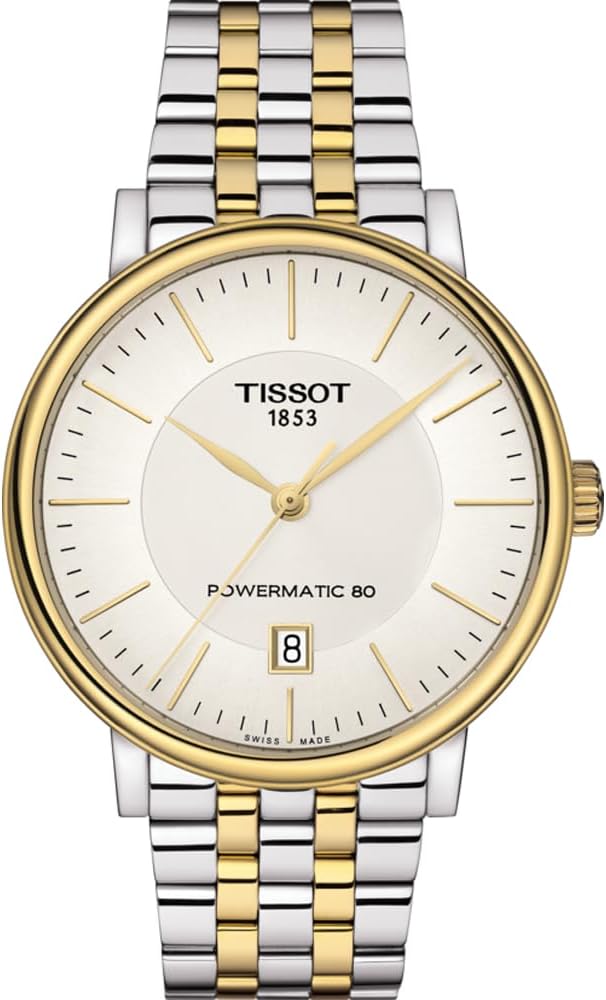 TISSOT T-CLASSIC CARSON PREMIUM POWERMATIC 80 40 MM MEN WATCH T122.407.22.031.00