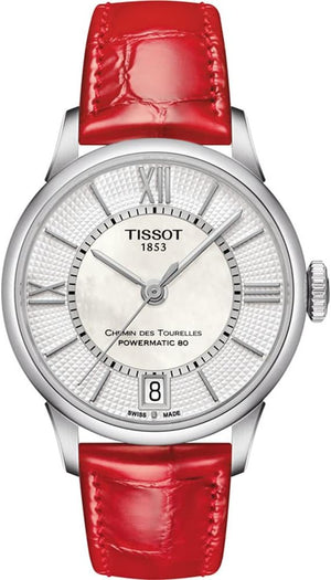 TISSOT CHEMIN DES TOURELLES POWERMATIC 80 32 MM WOMEN WATCH T099.207.16.118.00