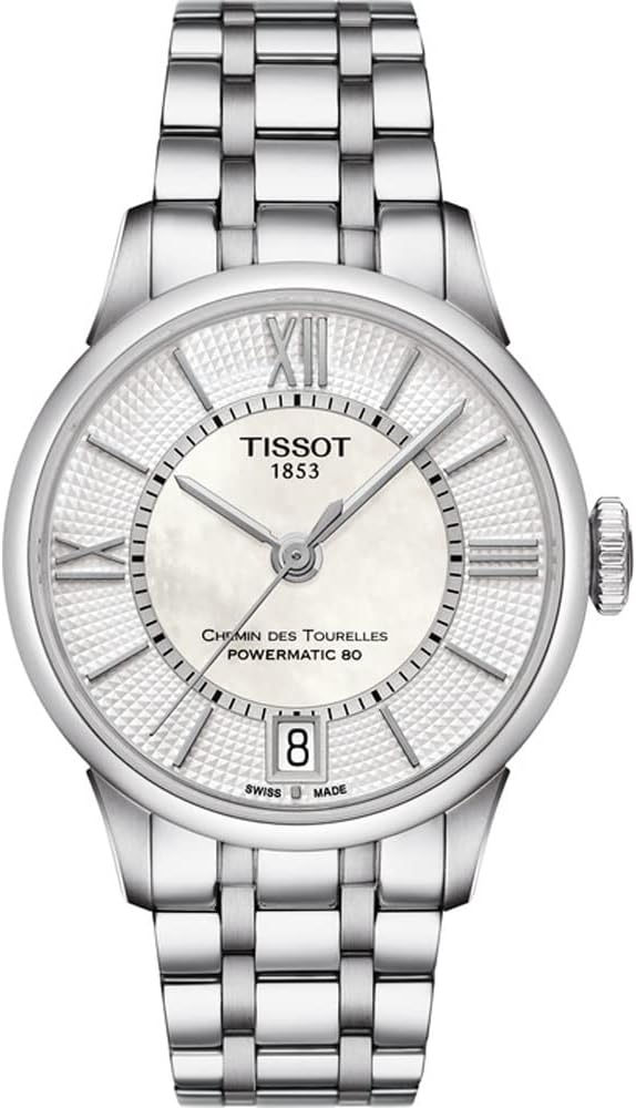 TISSOT CHEMIN DES TOURELLES POWERMATIC 80 32 MM WOMEN WATCH T099.207.11.118.00