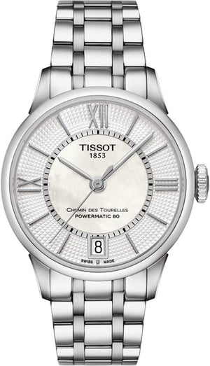 TISSOT CHEMIN DES TOURELLES POWERMATIC 80 32 MM WOMEN WATCH T099.207.11.118.00