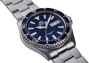 ORIENT MAKO AUTOMATIC DIVER'S NAVY BLUE MEN WATCH RN-AA0002L