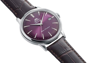 ORIENT BAMBINO AUTOMATIC MECHANICAL PURPLE MEN WATCH RN-AC0032V