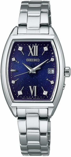SEIKO SELECTION S SERIES TONNEAU-SHAPED SOLAR SPECIAL EDITION WOMEN WATCH SWFH123