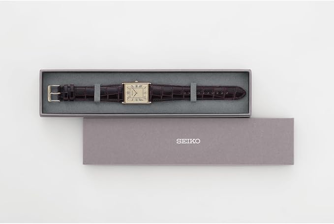 SEIKO SELECTION NANO UNIVERSE SPECIAL EDITION YELLOW GOLD & BROWN MEN WATCH SSEH020