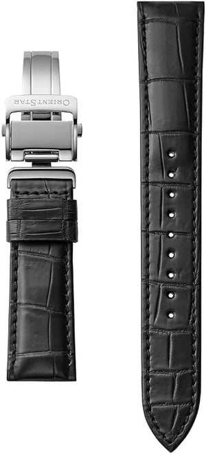 ORIENT STAR MOON PHASE AUTOMATIC INTERCHANGEABLE STRAP M45 F7 MEN WATCH RK-BT0001S