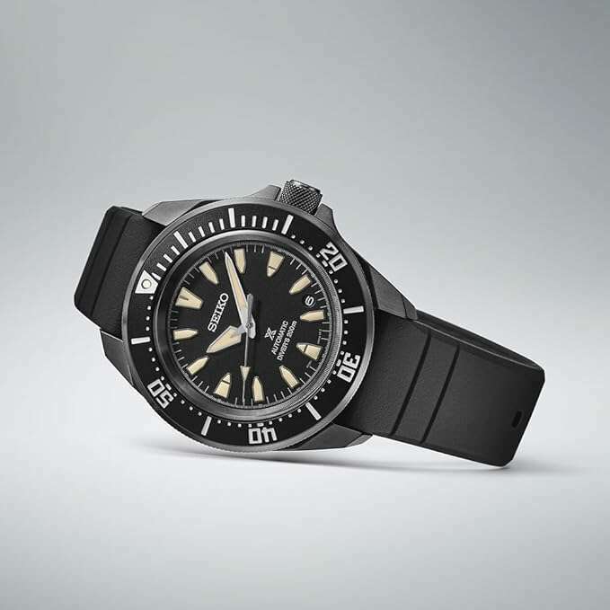 ROOK JAPAN:SEIKO PROSPEX SAMURAI DIVER SCUBA MECHANICAL AUTOMATIC BLACK MEN WATCH SBDY133,JDM Watch,Seiko Prospex