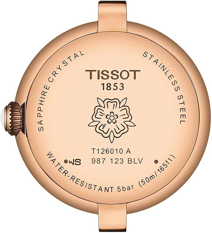 TISSOT T-LADY BELLISSIMA QUARTZ 26 MM IMPORT WOMEN WATCH T126.010.36.013.00