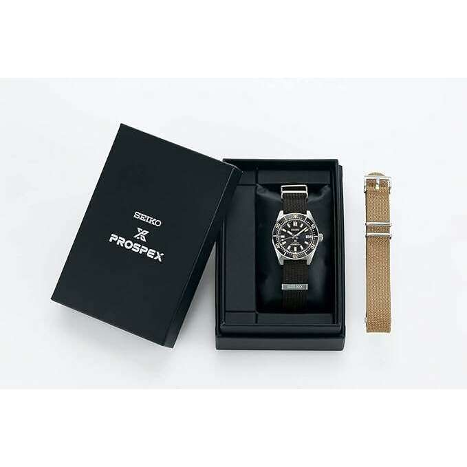 ROOK JAPAN:SEIKO PROSPEX DIVER'S 1965 MECHANICAL INTERCHANGEABLE FABRIC STRAP MEN WATCH SBDC141,JDM Watch,Seiko Prospex