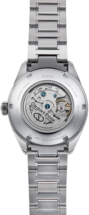 ORIENT STAR M34 F8 MECHANICAL AUTOMATIC SILVER MEN WATCH (LIMITED 200) RK-BX0001S