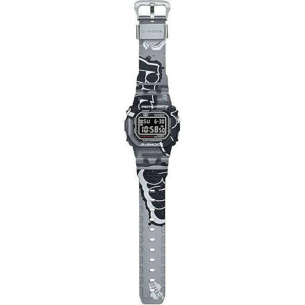 CASIO G-SHOCK STREET SPIRIT SERIES DIGITAL DIAL BLACK SKELETON MEN