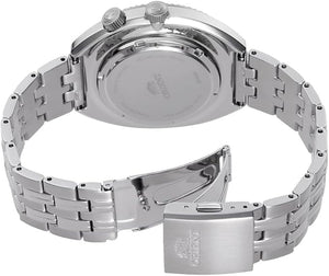 ORIENT AUTOMATIC CONTEMPORARY WORLDMAP SILVER MEN WATCH RN-AA0E02E
