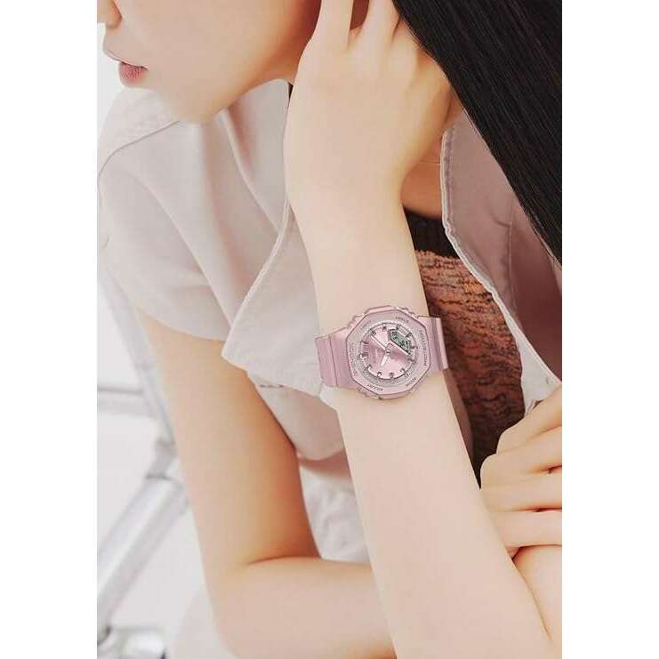 ROOK JAPAN:CASIO G-SHOCK LIMITED MODEL ANALOG DIGITAL PINK LADIES WATCH GMA-P2100ST-4AJF,JDM Watch,Casio G-Shock