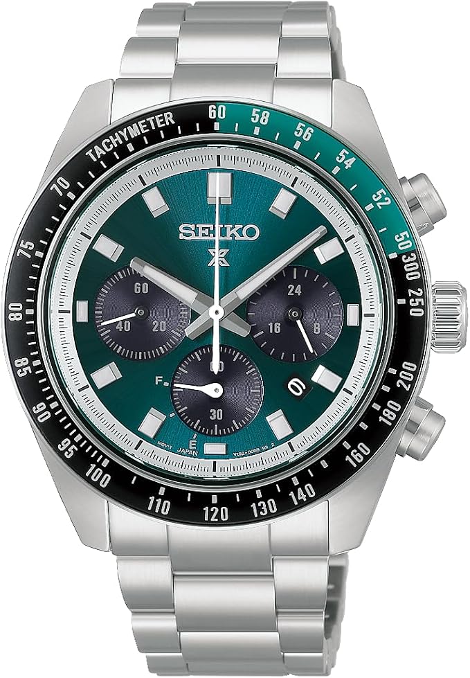 SEIKO PROSPEX SPEEDTIMER SOLAR CHRONOGRAPH 41 MM MEN WATCH HBJ003P