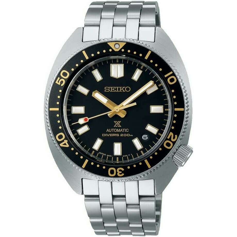 ROOK JAPAN:SEIKO PROSPEX MECHANICAL AUTOMATIC DIVER'S SILVER & BLACK MEN WATCH SBDC173,JDM Watch,Seiko Prospex