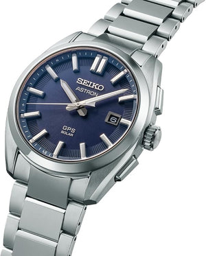 SEIKO ASTRON ORIGIN GPS SOLAR RADIO WAVE 41 MM MEN WATCH SBXD033