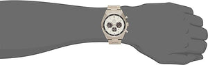 ORIENT NEO70'S SOLAR PANDA SILVER & MILKY WHITE MEN WATCH WV0041TX