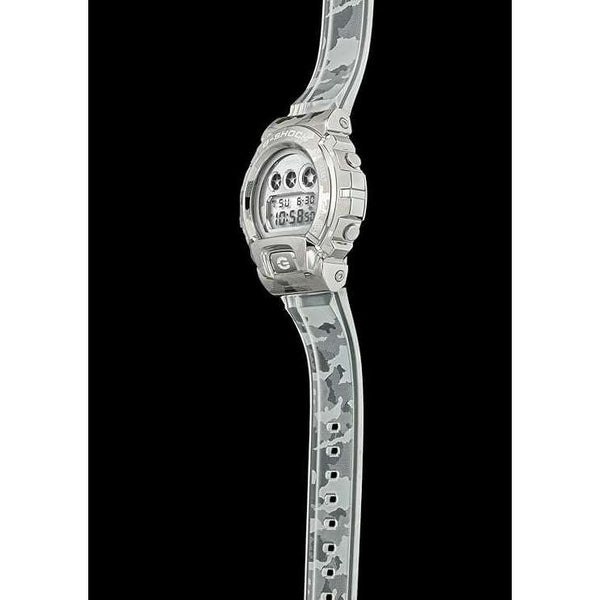 CASIO G-SHOCK SKELETON CAMOUFLAGE SERIES CLEAR DIGITAL MEN WATCH GM-69 ...
