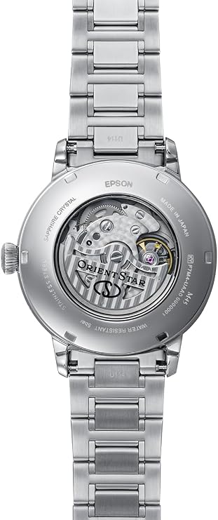 ORIENT STAR MOON PHASE AUTOMATIC MECHANICAL M45 F7 NAVY BLUE MEN WATCH RK-BT0002L