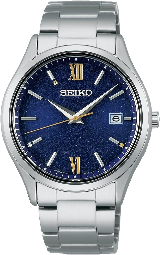 SEIKO SELECTION 2024 ETERNAL BLUE LIMITED EDITION SILVER MEN WATCH SBPX151