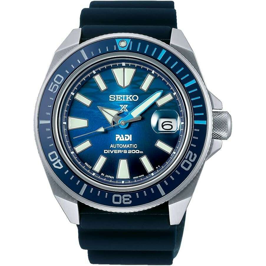 ROOK JAPAN:SEIKO PROSPEX DIVER SCUBA PADI SPECIAL EDITION ~THE BLUE~ SILVER MEN WATCH SBDY123,JDM Watch,Seiko Prospex
