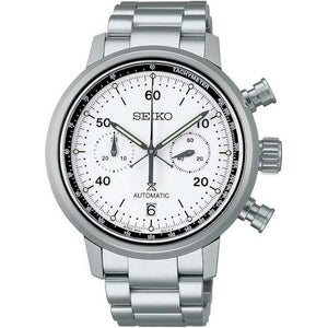 ROOK JAPAN:SEIKO PROSPEX SPEEDTIMER MECHANICAL CHRONOGRAPH SILVER MEN WATCH SBEC007,JDM Watch,Seiko Prospex