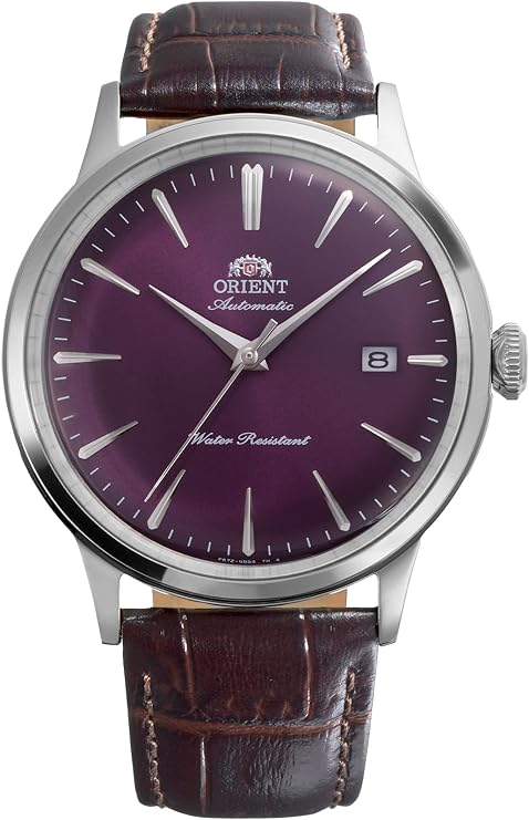 ORIENT BAMBINO AUTOMATIC MECHANICAL PURPLE MEN WATCH RN-AC0032V