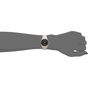 ROOK JAPAN:CITIZEN COLLECTION ECO-DRIVE SILVER STRAP BLACK DIAL LADIES WATCH EM0400-51E,JDM Watch,Citizen Collection