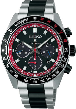 SEIKO PROSPEX SPEEDTIMER SOLAR DATSUN 240Z COLLABORATION MEN WATCH (4000 LIMITED) SBDL121
