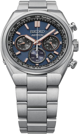 SEIKO ASTRON NEXTER SOLAR RADIO WAVE 41 MM MEN WATCH HAD001J
