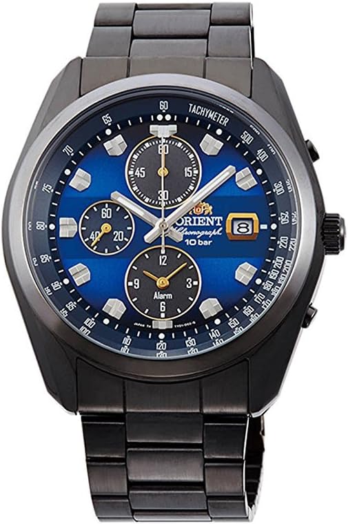 ORIENT NEO70'S CHRONOGRAPH BLACK & BLUE MEN WATCH WV0081TY