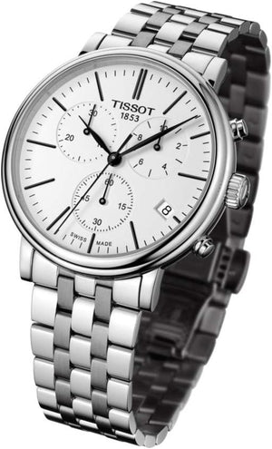 TISSOT T-CLASSIC CARSON PREMIUM 41 MM IMPORT MEN WATCH T122.417.11.011.00