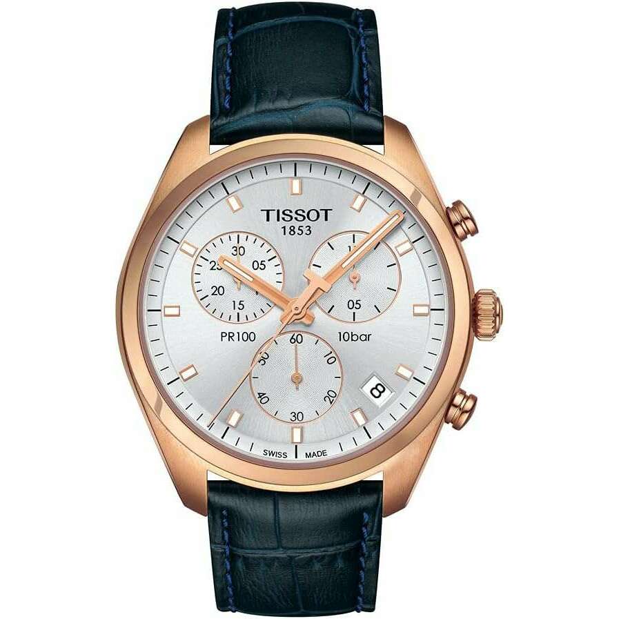 TISSOT PR 100 QUARTZ CHRONOGRAPH 41 MM MEN WATCH T101.417.36.031.00