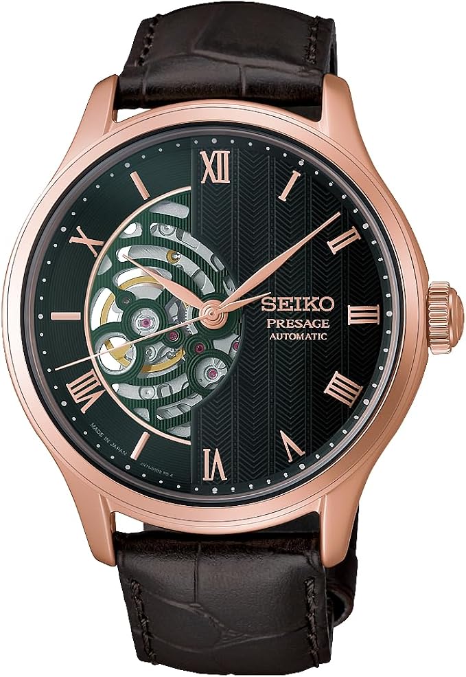 SEIKO PRESAGE AUTOMATIC JAPANESE GARDEN 42 MM MEN WATCH HCB007J