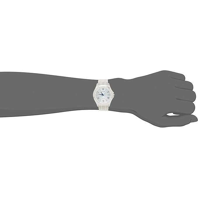 ROOK JAPAN:CITIZEN EXCEED ECO-DRIVE RADIO CONTROLLED SILVER STRAP AND DIAL MEN WATCH CB1080-52B,JDM Watch,Citizen Exceed