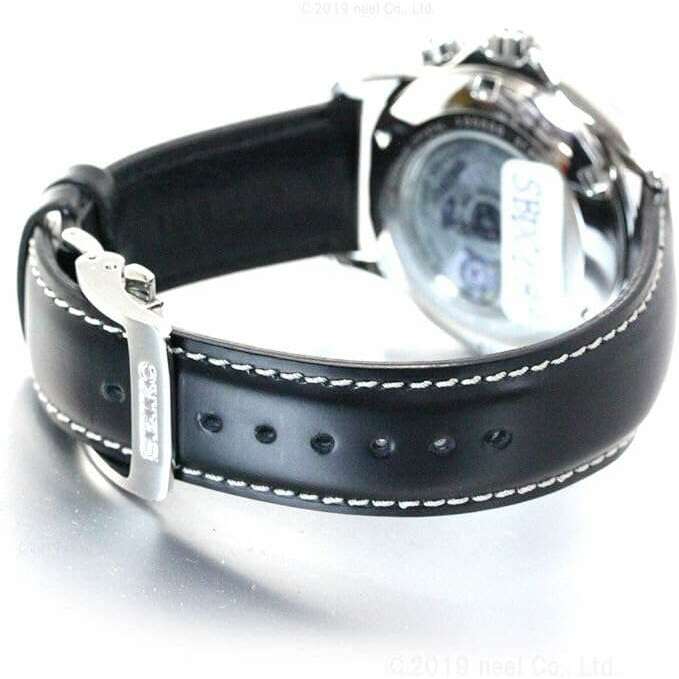 ROOK JAPAN:SEIKO PROSPEX ALPINIST MECHANICAL AUTOMATIC LEATHER BELT BLACK & WHITE MEN WATCH SBDC089,JDM Watch,Seiko Prospex