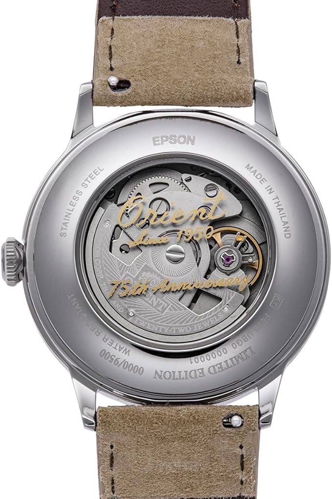 ORIENT 75TH ANNIVERSARY INTERCHANGEABLE STRAP MEN WATCH (1200 LIMITED) RN-AC0027S