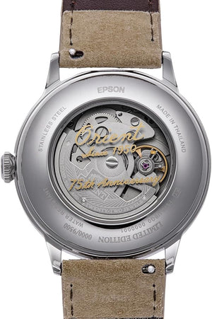 ORIENT 75TH ANNIVERSARY INTERCHANGEABLE STRAP MEN WATCH (1200 LIMITED) RN-AC0027S