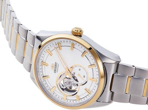 ORIENT CONTEMPORARY SEMI SKELETON AUTOMATIC OPEN HEART MEN WATCH RN-AR0006S