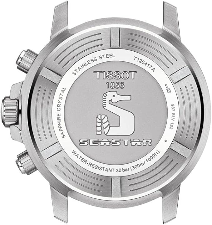 TISSOT T-SPORT SEASTAR 1000 QUARTZ 45.5 MM IMPORT MEN WATCH T120.417.11.091.01
