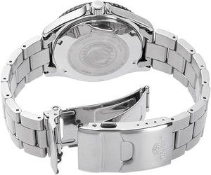 ORIENT MAKO AUTOMATIC DIVERS SILVER & BLUE MEN WATCH (500 LIMITED) RN-AA0822L