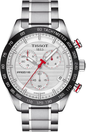 TISSOT PRS 516 QUARTZ CHRONOGRAPH 42 MM MEN WATCH T100.417.11.031.00