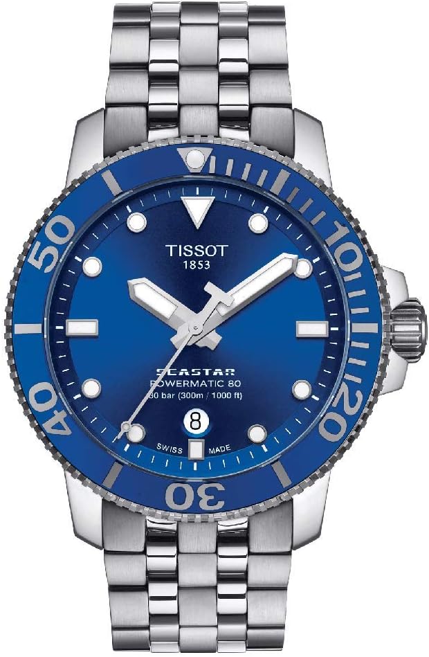 TISSOT SEASTAR 1000 POWERMATIC 80 43 MM MEN WATCH T120.407.11.041.00