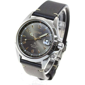 ROOK JAPAN:SEIKO PROSPEX ALPINIST MECHANICAL AUTOMATIC BLACK LEATHER BELT MEN WATCH SBDC135,JDM Watch,Seiko Prospex