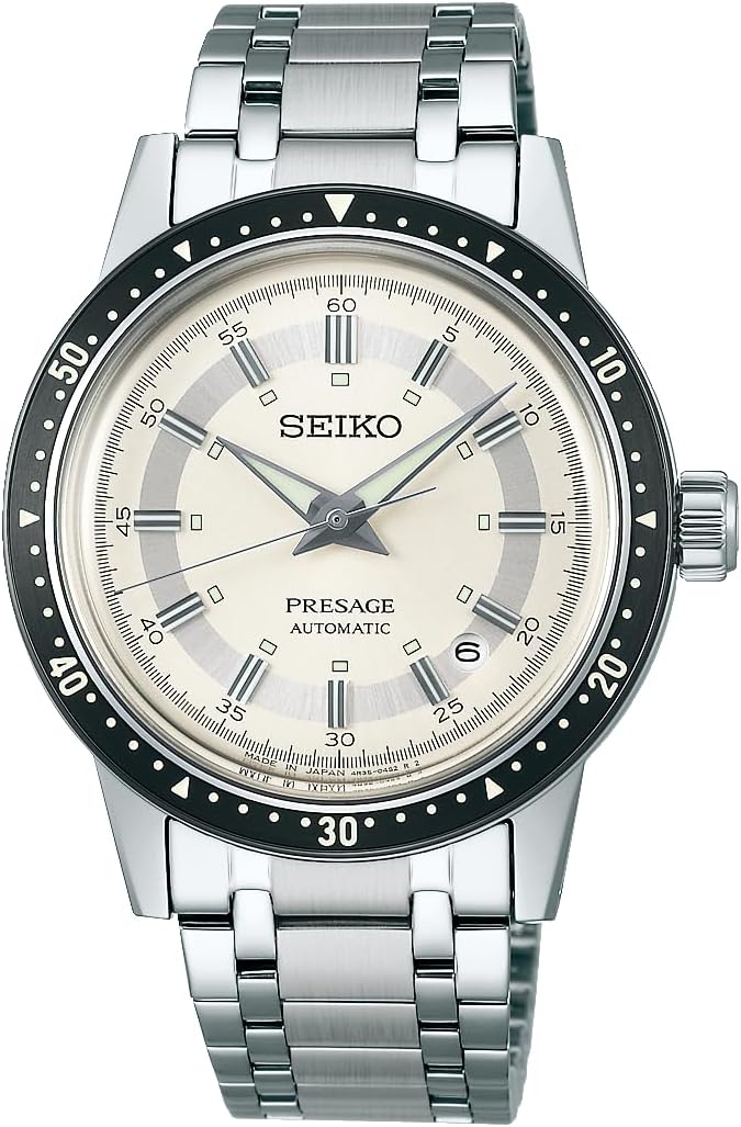 SEIKO PRESAGE STYLE 60'S SERIES CROWN CHRONOGRAPH 60TH ANNIVERSARY MEN WATCH SARY235