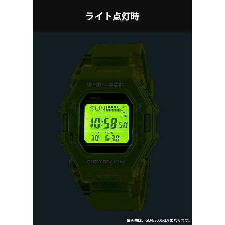 ROOK JAPAN:CASIO G-SHOCK BLUETOOTH PODOMETER DIGITAL DIAL NEON GREEN MEN WATCH GD-B500S-3JF,JDM Watch,Casio G-Shock