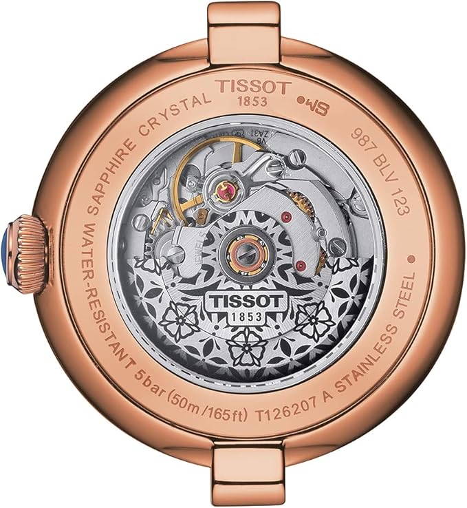 TISSOT T-LADY BELLISSIMA POWERMATIC 48 29 MM IMPORT WOMEN WATCH T126.207.36.013.00