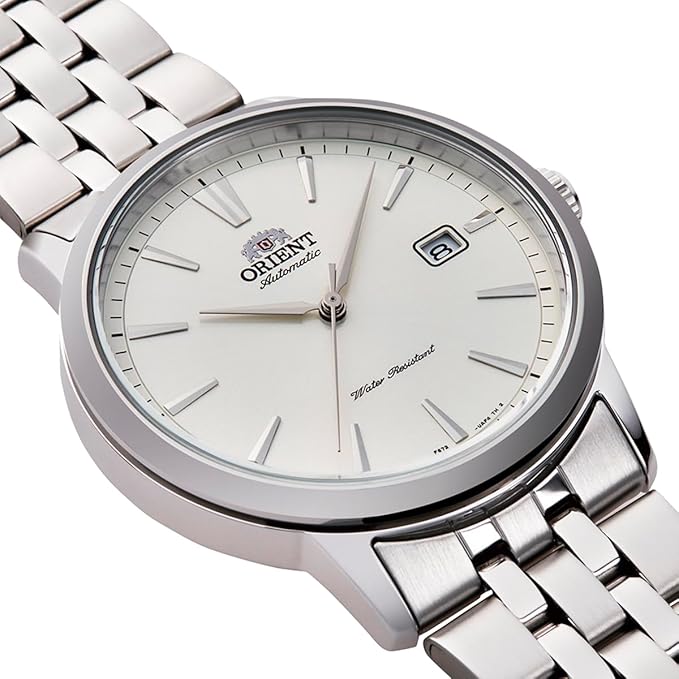 ORIENT CONTEMPORARY AUTOMATIC SILVER & WHITE MEN WATCH RN-AC0F02S